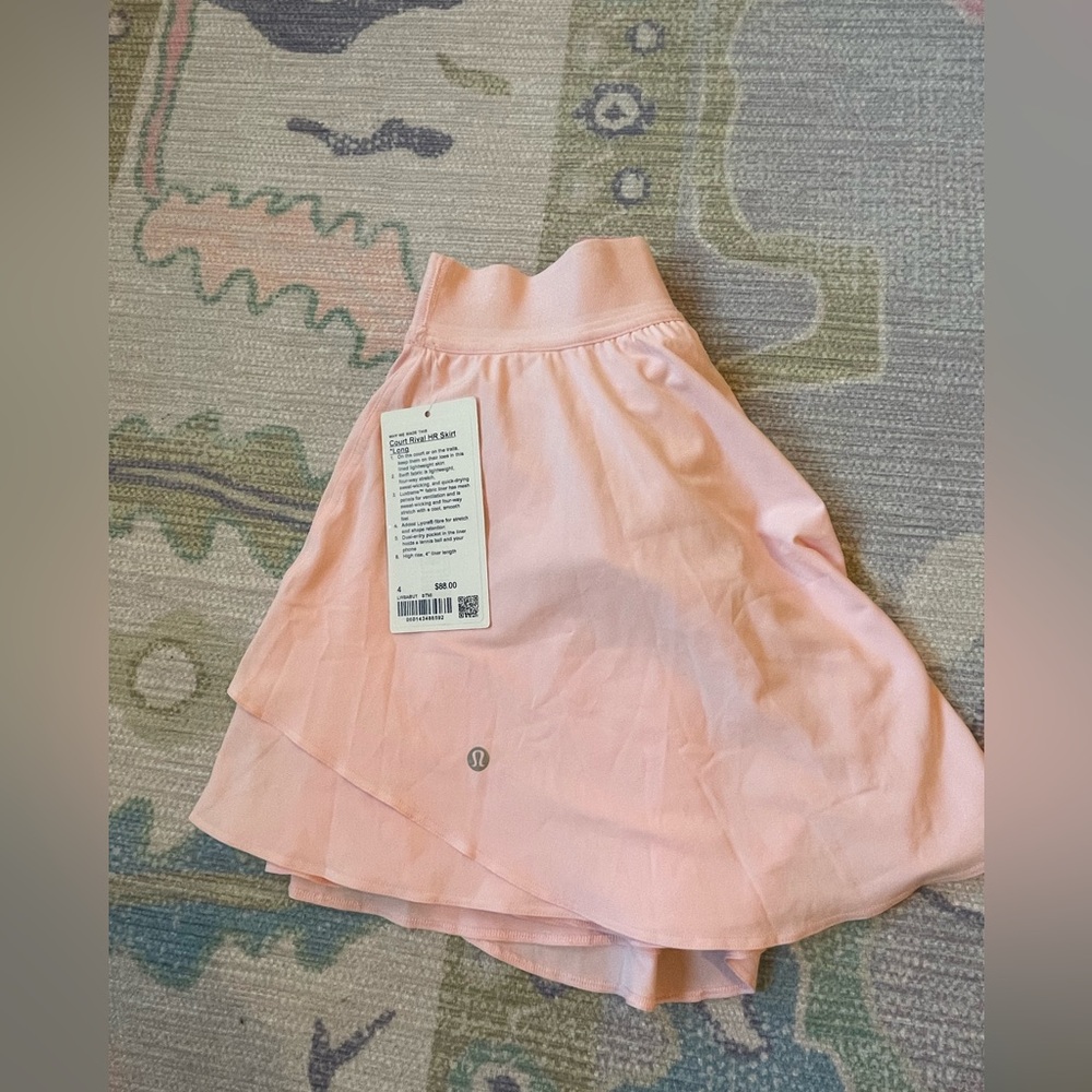 Baby Pink Lululemon Athletic skirt